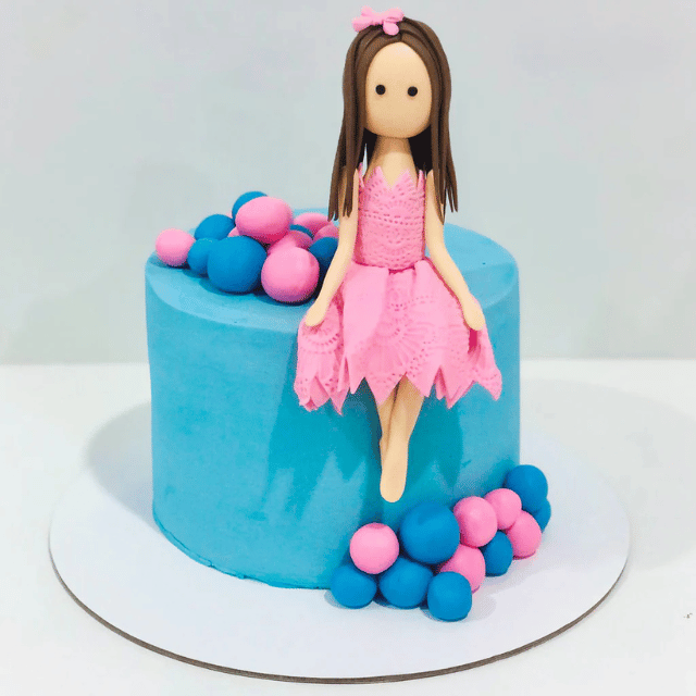 Girl Theme Cake