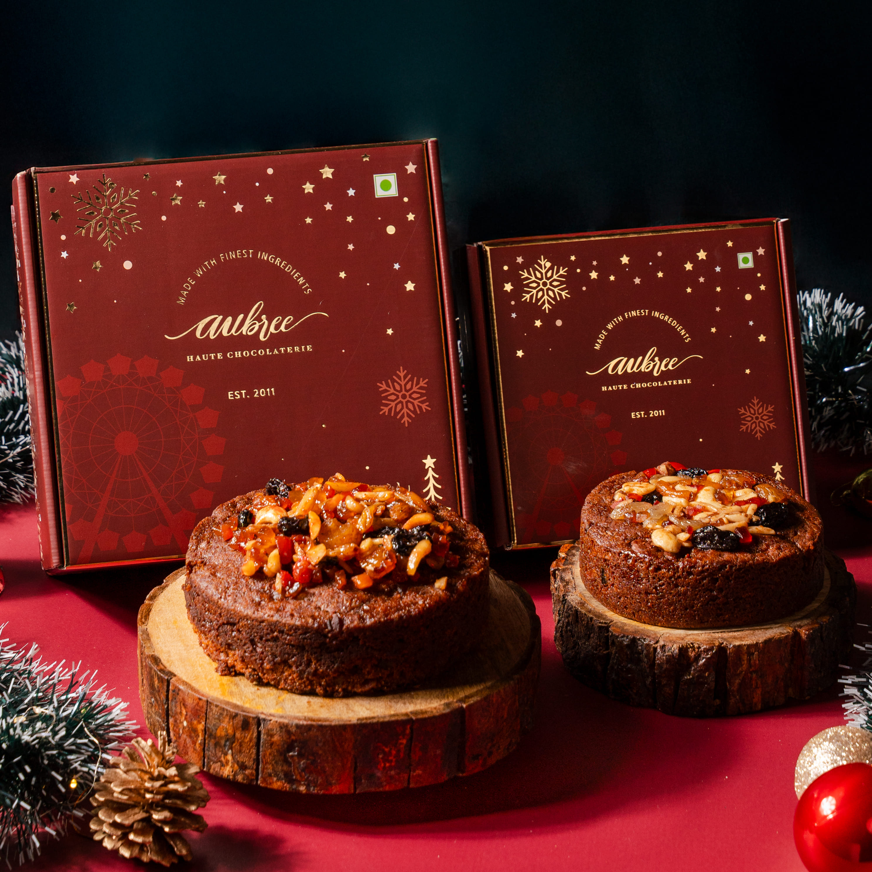 Premium Fruit Plum Cake (Without Rum & Wine)