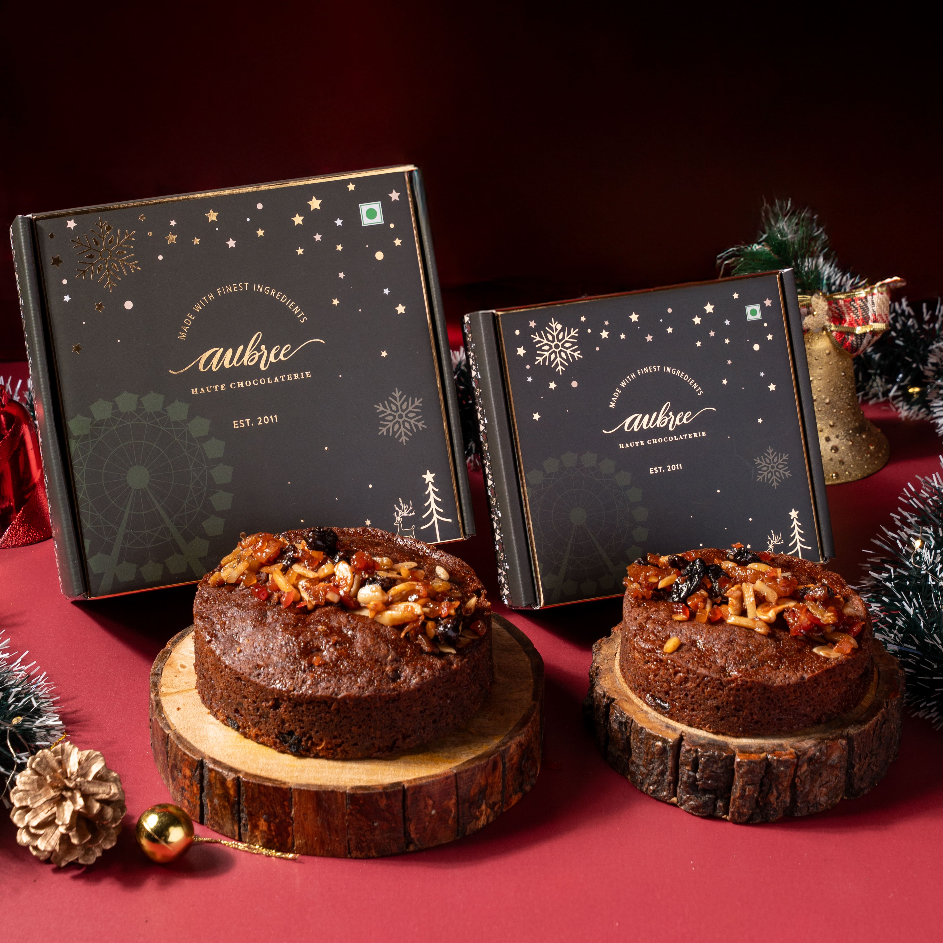 Premium Rich Plum Cake (With Rum & Wine)