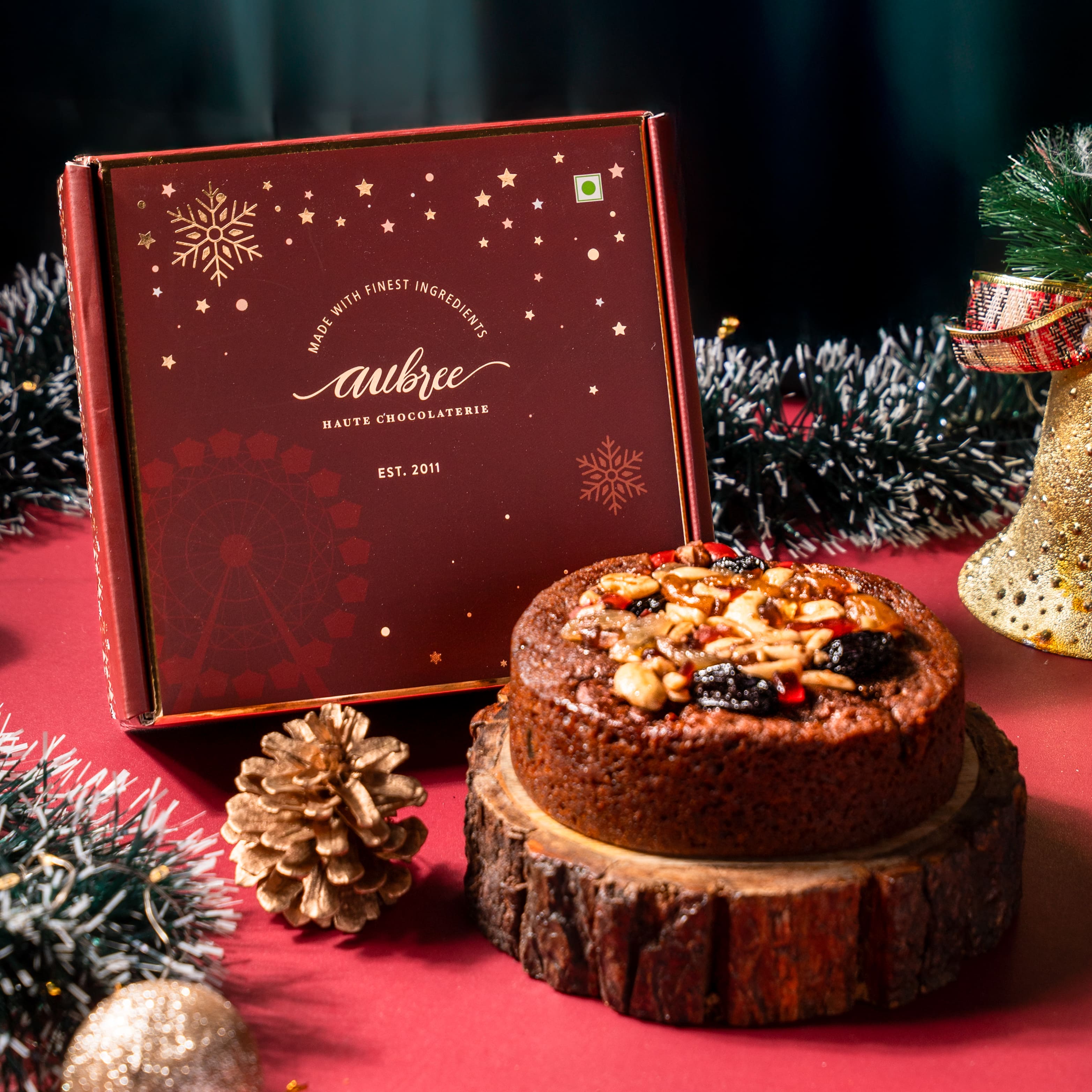 Premium Rich Plum Cake (With Rum & Wine)