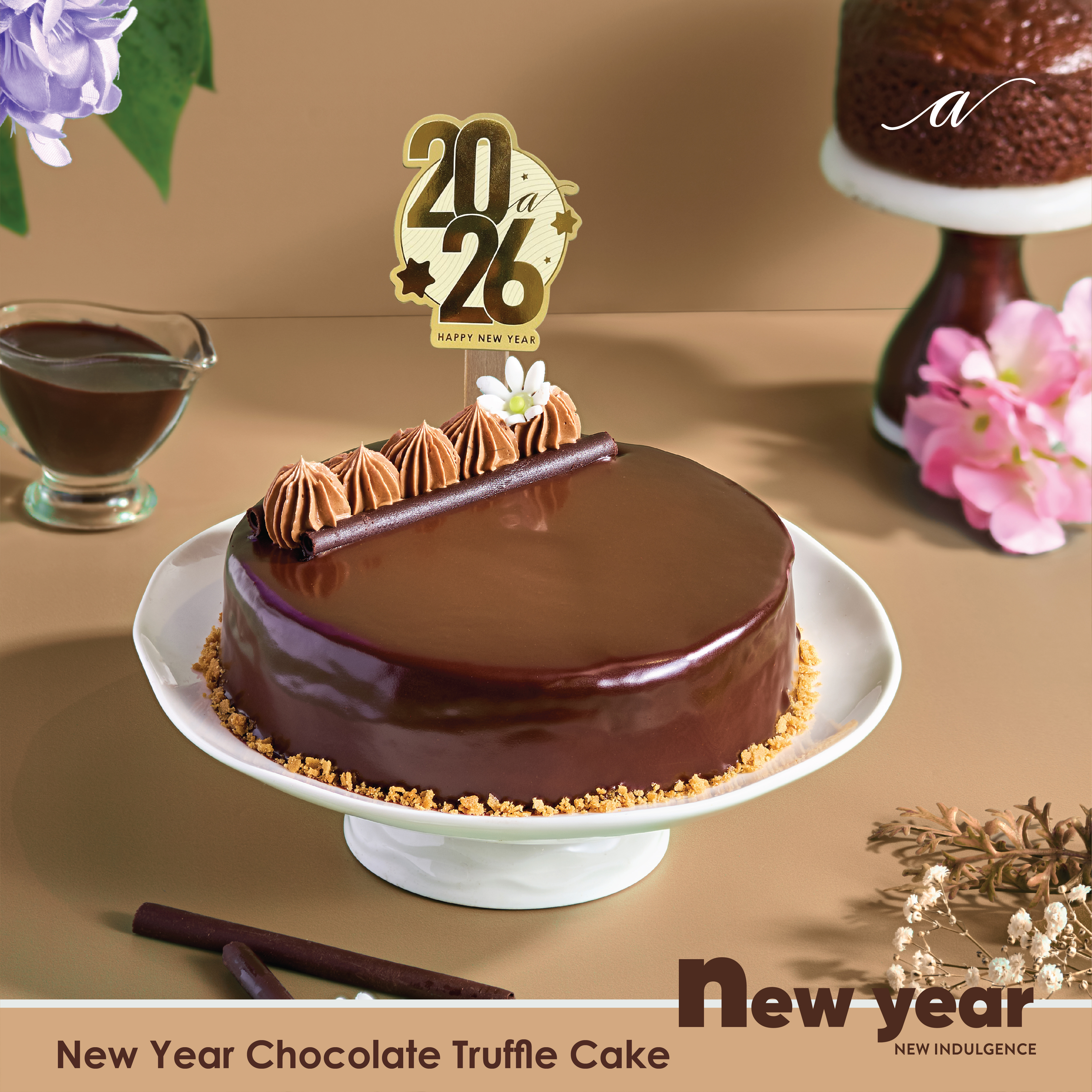 Chocolate Truffle Cake 