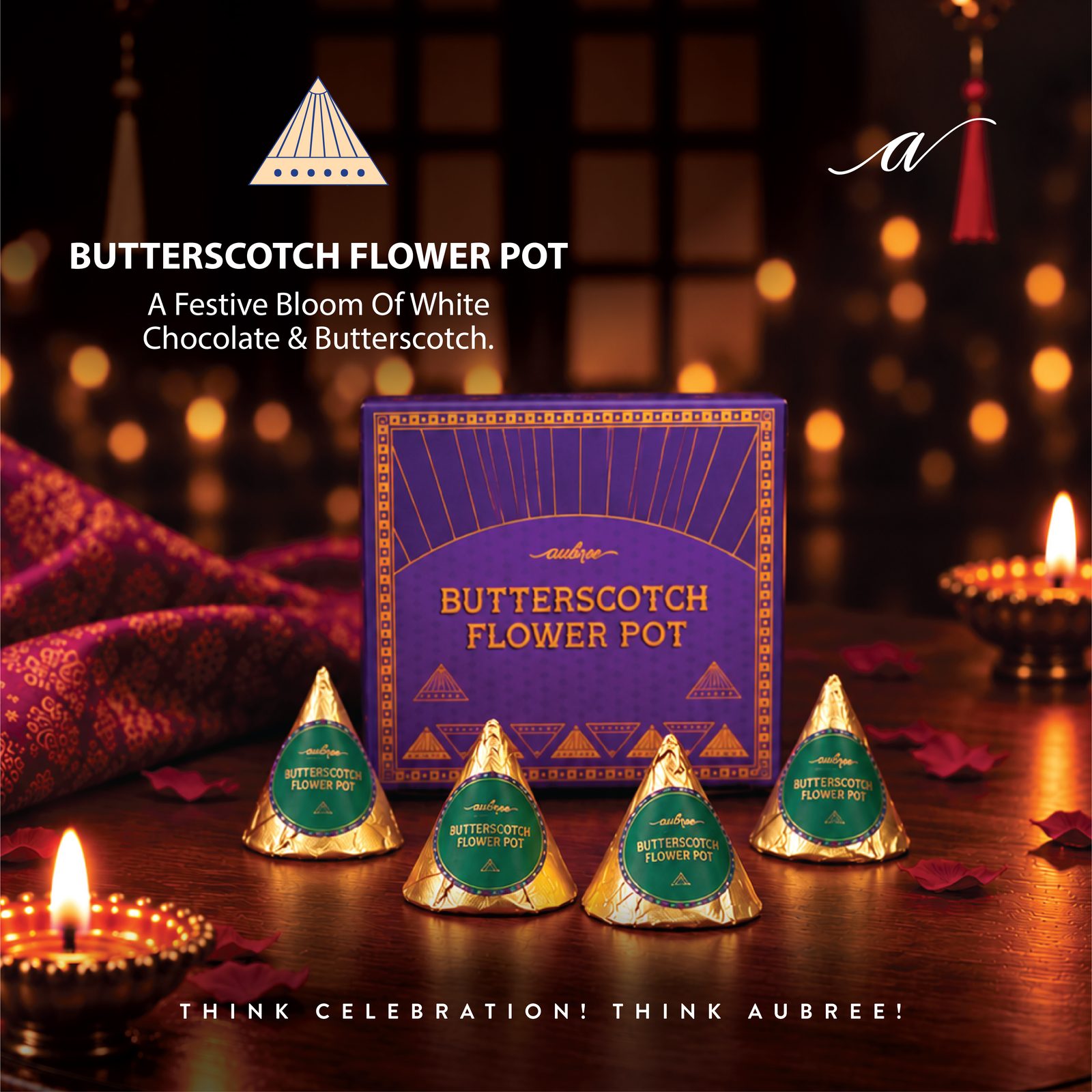 Butterscotch Flower Pot